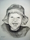 Boy with a hat/drawing