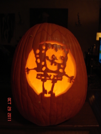 Sponge Bob Square Pants , Halloween 2011